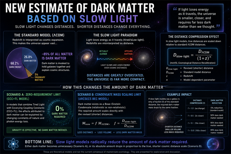 Slow Light Dark Matter Requirement Map